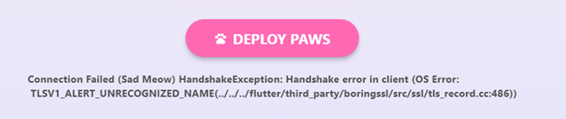 HTTPS Error